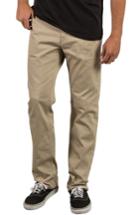 Men's Volcom Solver Slub Five-pocket Pants X 30 - Beige