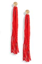 Women's Half United Long Tassel Earrings