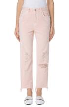 Women's J Brand Ivy High Waist Crop Straight Leg Jeans