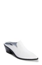 Women's Treasure & Bond Hayden Studded Loafer Mule .5 M - White