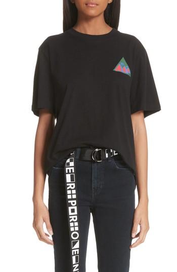 Women's Proenza Schouler Pswl Graphic Tee - Black