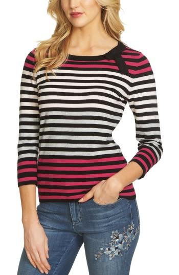Women's Cece Colorblock Stripe Sweater