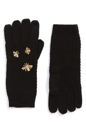 Women's Bcbgmaxazria The Bees Knees Embellished Gloves