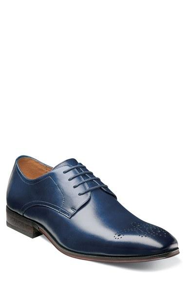 Men's Florsheim Corbetta Medallion Toe Derby D - Blue