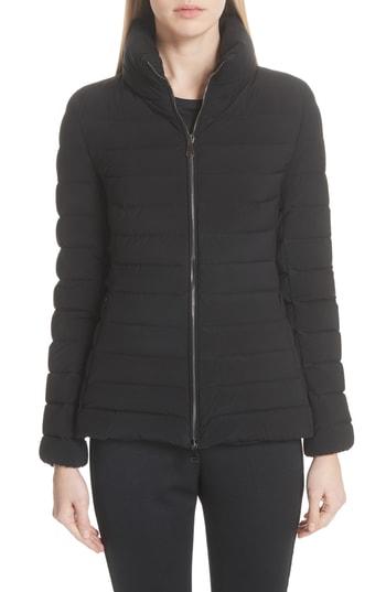 Women's Moncler Guillemot Quilted Down Jacket - Black