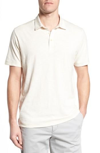 Men's Tommy Bahama Portside Palms Polo Shirt - Black