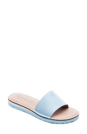 Women's Bernardo Emily Slide Sandal M - Blue