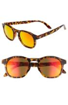 Men's Sunski Foothills 47mm Polarized Sunglasses - Tortoise Fire