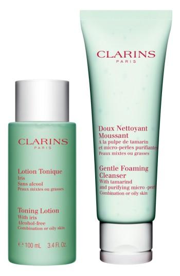 Clarins Cleansing Essentials For Oil Or Combination Skin Types