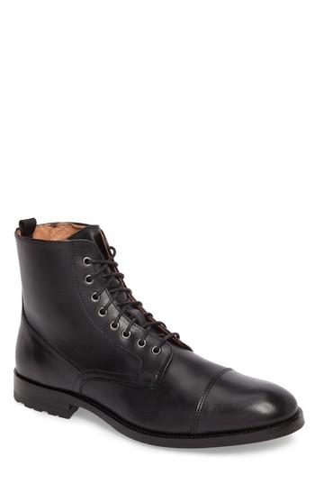 Men's Supply Lab Craig Cap Toe Boot D - Black