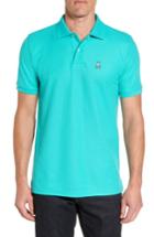 Men's Psycho Bunny Classic Logo Applique Polo (xs) - Green
