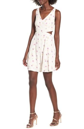 Women's Afrm Rayanna Minidress - Purple