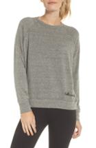 Women's Good Hyouman Roselynn Hello, Weekend Sweatshirt - Grey