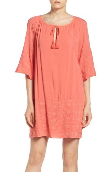 Women's Bb Dakota Kam Embroidered Dress