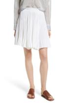 Women's Vince Multi Pleat Skirt - White