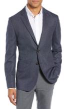 Men's Ted Baker London Bufalo Slim Twill Sport Coat (xxl) - Blue