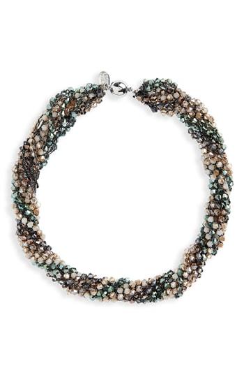 Women's Stella & Ruby Crochet Beaded Collar Necklace