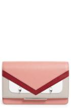 Women's Gucci Guccy Logo Moon & Stars Leather Wallet On A Chain -