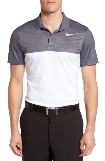 Men's Nike Zonal Cooling Fly Block Slim Fit Golf Polo
