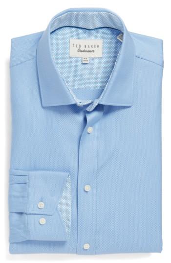 Men's Ted Baker London Endurance Trim Fit Geometric Dress Shirt