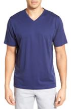 Men's Cutter & Buck 'sida' Regular Fit V-neck T-shirt - Blue