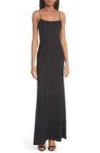 Women's Grey Jason Wu Twill Cocktail Dress - Black