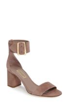 Women's Burberry Trench Buckle Sandal Us / 37eu - Beige