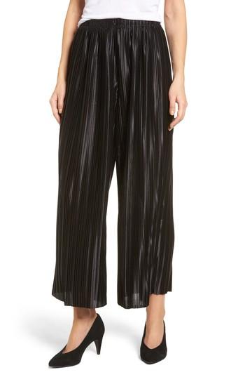 Women's Stone Row Just Pleat It Culottes - Black