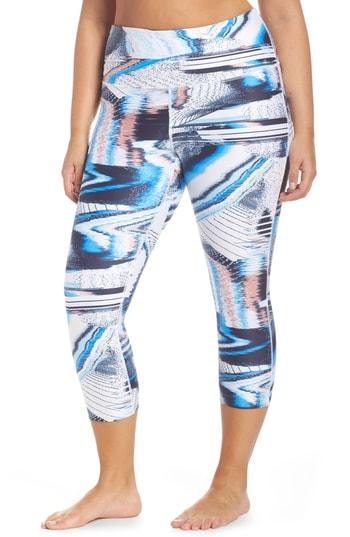 Women's Zella Live In Print High Waist Crop Leggings