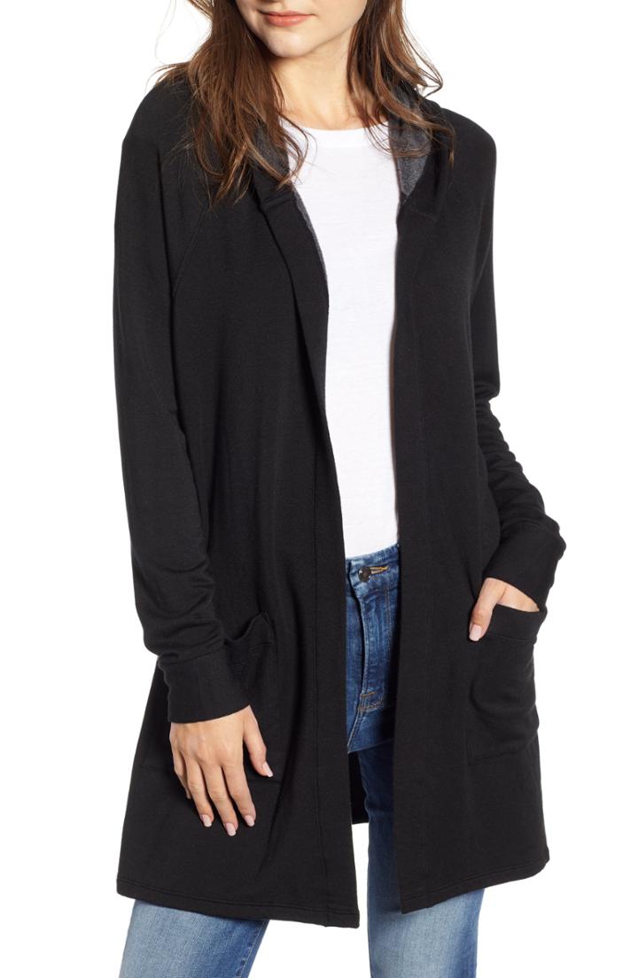 Women's Stateside Fleece Hooded Cardigan