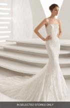 Women's Rosa Clara Abadia Lace Mermaid Gown, Size In Store Only - Ivory