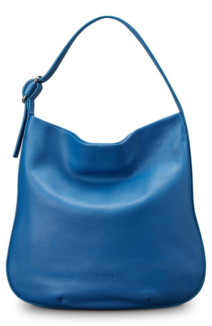 Shinola Birdy Grained Leather Hobo Bag -