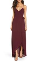 Women's Show Me Your Mumu Mariah Wrap Maxi Dress - Burgundy