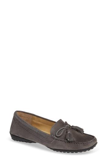 Women's Vaneli Acajou Driving Moccasin M - Grey