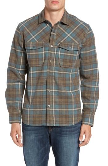 Men's Jeremiah Ranger Plaid Shirt - Blue