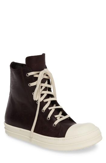 Men's Rick Owens High Top Sneaker
