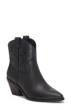 Women's Lucky Brand Talouse Western Boot .5 M - Black