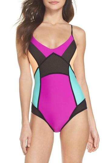 Women's Body Glove Bounce Sia One-piece Swimsuit - Purple