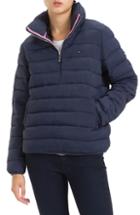 Women's Tommy Jeans Tjw Quilted Half-zip Puffer Jacket - Blue