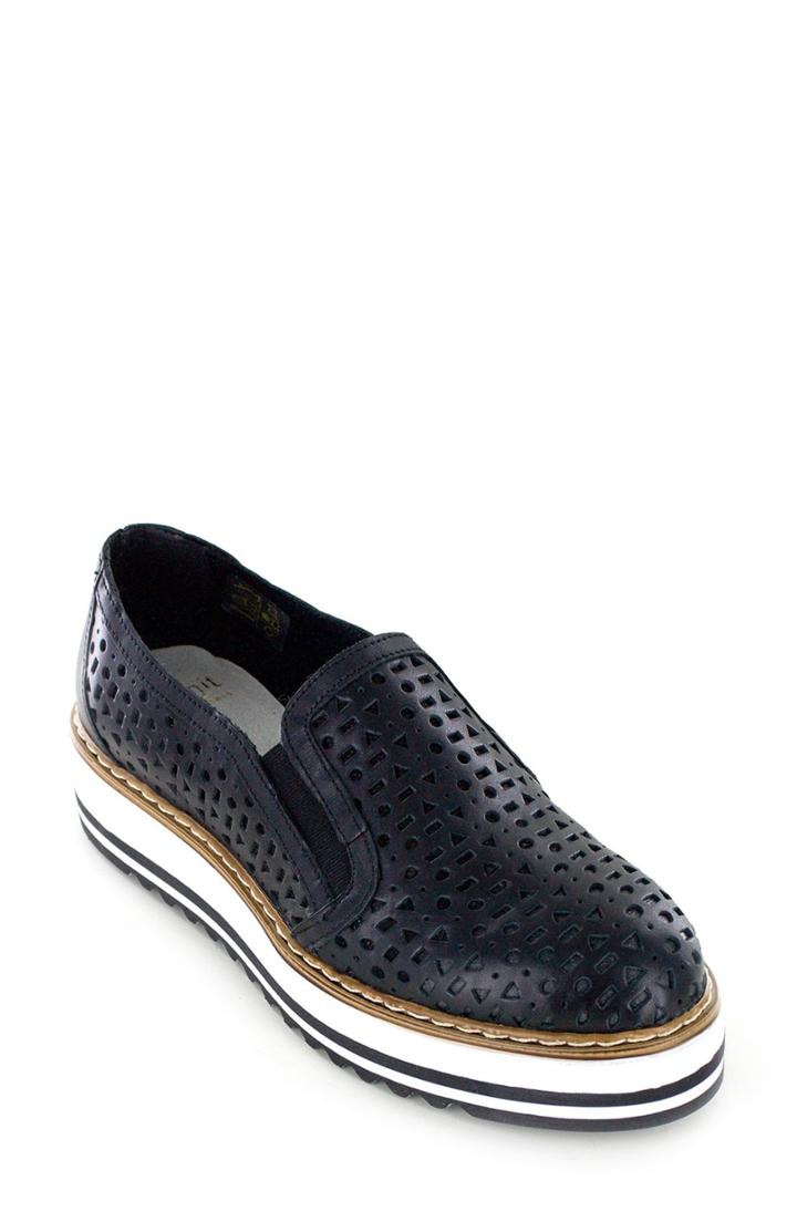 Women's Summit By White Mountain 'braxton' Platform Slip-on Eu - Black