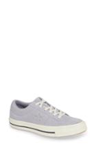 Women's Converse One Star Suede Low Top Sneaker .5 M - Purple