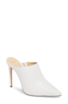 Women's Alexandre Birman Amaliah Pointy Toe Mule .5 M - White