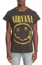 Men's Madeworn Nirvana Graphic T-shirt - Black