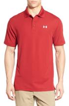 Men's Under Armour 'performance 2.0' Sweat Wicking Stretch Polo - Red