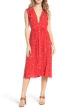 Women's Knot Sisters Secret Garden Midi Dress
