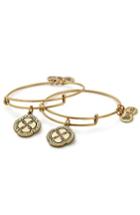 Women's Alex And Ani Infinite Connection Set Of 2 Adjustable Wire Bangles