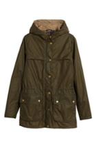 Women's Barbour Durham Lightweight Wax Cotton Jacket Us / 10 Uk - Green