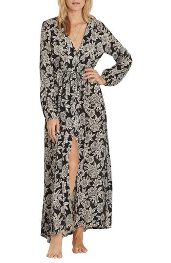 Women's Billabong Allegra Kimono Dress - Black