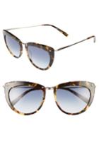 Women's D'blanc Tan Lines 52mm Gradient Cat Eye Sunglasses -