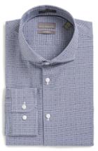 Men's Calibrate Extra Trim Fit Non-iron Check Stretch Dress Shirt
